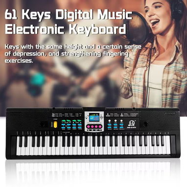 ☎️53544655 🛵 Entrega Disponible ⭐Teclado Electrónico Multifunción 61 Teclas con Micrófono ⭐ - Img 113813634