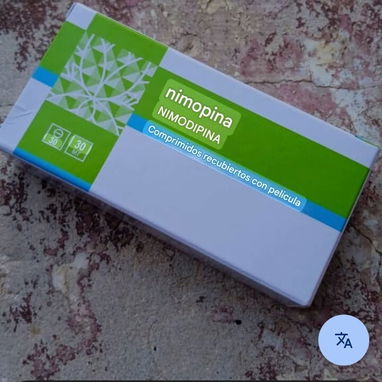 Venta de Nimodipino. Caja de 30 tabletas de 30 mgrs en 25000 pesos  de - 2/2
