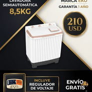 Lavadora Semiautomática 8.5Kg Marca EKO - Img 57154666
