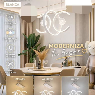 Lámpara colgante con luz Led - 2/2