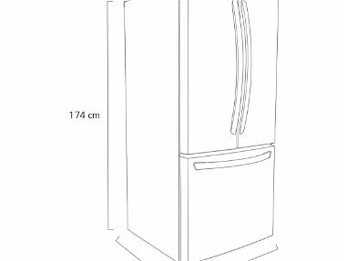 Refrigerador LG Modelo French Door 22 pies cúbicos Nuevo en Caja $2700 USD - Img 69113055