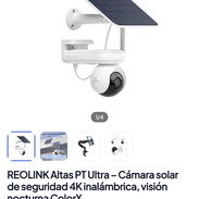 REOLINK Altas PT Ultra - Cámara solar de seguridad 4K inalámbrica, visión nocturna ColorX - Img 56981443