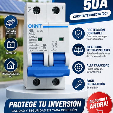 🛡️⚡ BREAKER CHNT 50A DC ⚡🛡️ - 2/2