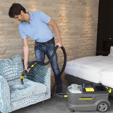 Lava Aspiradora PUZZI Profesional KARCHER con todos sus accesorios - Img 123057707