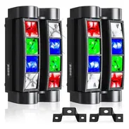 Mini Spider Rgbw Efectos Luz 8x3w Dmx512 Led Luces Dj, 2 Pcs - Img 51389084