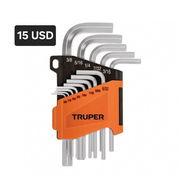Juegos de llaves allen y torx marca Truper - Img 57842502