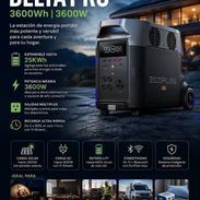 EcoFlow DELTA Pro*🔌💡 Estación de Energía Portátil Capacidad: *3600Wh*🔋 Potencia de Salida⚡️: *3600W AC (7200W Pico)* - Img 56611956