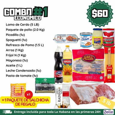 💥COMBOS DE ALIMENTOS 24/7 entrega 24 horas - Img 123126859