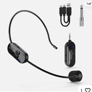 Micrófono Profesional de auriculares inalámbricos 2.4G_ - Img 124292518