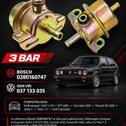 Regulador de presión de combustible para Volkswagen 1.8 gti Peugeot 405 etc. 3 bar. - Img 54013582