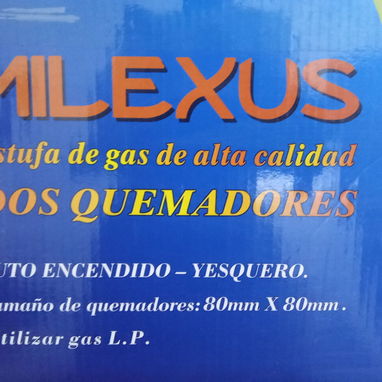 Cocina de gas dos quemadores MILEXUS - 2/4