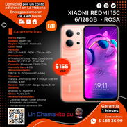 📱 15C REDMI 📱 XIAOMI REDMI 15C 6/128GB COLOR ROSA. MENSAJERÍA CON FACTURA Y GARANTÍA. TLF 54833699 - Img 54311655