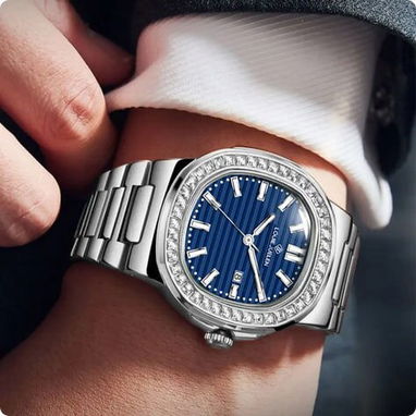 🍒LOUIEJUELEN Reloj de Lujo para Hombre – 42 mm🍒 - 4/5