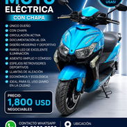 MJC4.🏍️⚡ **Se vende moto eléctrica con batería nueva y 95 km reales** - Img 56757156
