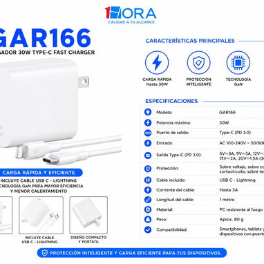 AirPods Pro + Cargador GAR166 PD30W - Img 123735825