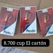 🚬🚬 Cajones de cigarros con 50 ruedas de 10 cajitas cada rueda  . 🚬 H.Hupmann.. 🚬 Popular Rojo - Img 56466347