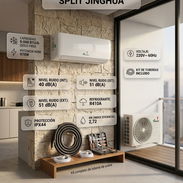 Split Jinghua 3/4 Toneladas / 9000 BTU 220V - $290 USD con Transporte Gratis, Kit Cobre, Factura y Garantía - Img 58237416