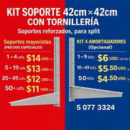 Kit Soporte split de 42×42cm con Tornillería inluida Soporte para Split, Pie de Amigo Split - Img 52179366
