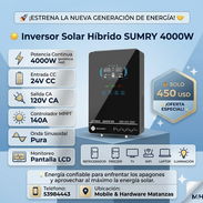 Inversor Solar Híbrido SUMRY 4000W - Img 56495324