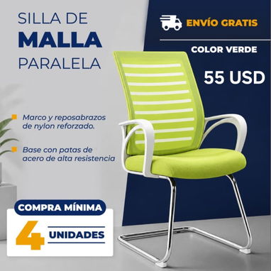 Silla de malla paralela - 2/2