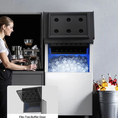 --- Maquina de hielo / Capacidad de producción 113 kg en 24 horas ---- - 3/8