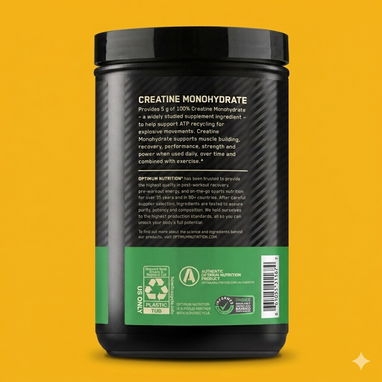 Creatina Monohidratada OPTIMUM NUTRITION // 120 Serv // Sin Sabor. - Img 126425415