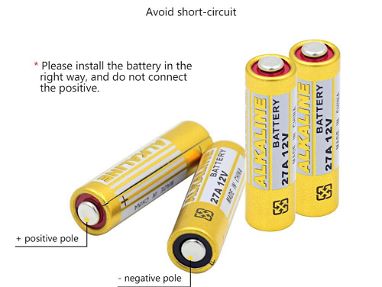 ⭐⭐⭐ Batería Pilas  12 Volt 27 A  -  Alkalina ⭐ Para Alarma de Carro - Moto ~ etc ⭐⭐⭐ 58872360 - Img main-image