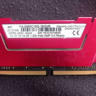 Ram DDR4 Discipada G.SkIIL 4gb 2400MHZ - Img 116941824
