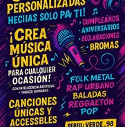 🎵Canciones personalizadas echas solo para ti - Img 50118600