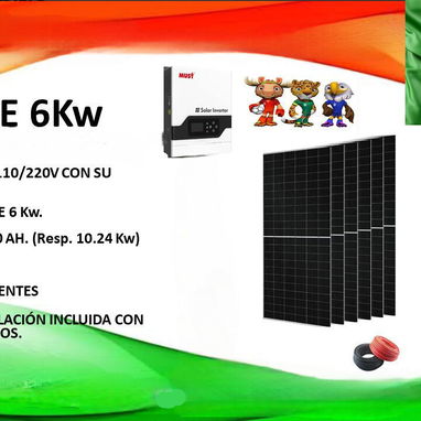 🔥🔥🔥LOS MEJORES PRECIOS EN KIT SOLARES PROFESIONALES CON"🔆YR Solar"  ✅Tenemos kit con precios que van desde 2800 usd - Img 125416335