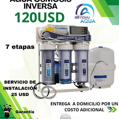 Purificadores de agua Ósmosis Inversa 7 etapas y 5 etapas y filtros de agua al mejor precio. - Img 123336457