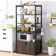 Estantes para el orden de su cocina 🥰 Medidas: 50 cm ancho x 30 cm profundidad x 138 cm altura Precio :115 usd Los - Img 56420890
