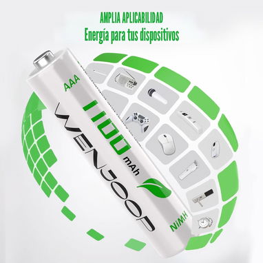 Pilas AAA RECARGABLES - 2/4