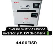 Inversor must de 6kw de inversor y 15kw de batería - Img 57388199