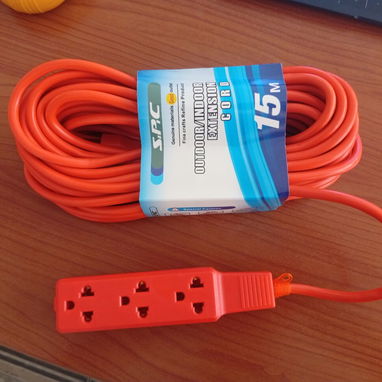EXTENSIÓN ELÉCTRICA NARANJA 15M S.P.C - 5/5