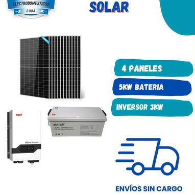 PANELES - BATERÍAS - INVERSORES - 7/10
