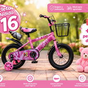 Bicicletas medida 16 color rosada con un peluche de regalo nuevas en su caja  para las niñas de 4 hasta 8 años - Img 56723875