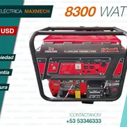 Planta Eléctrica (Generador) 8300 W MAXMECH. Producto con factura y garantía que usted estrena - Img 51334175