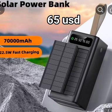 Cargador portátil powerbank de 65900 mah - Img 123237033
