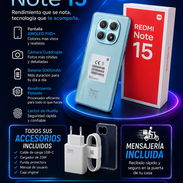 XIAOMI redmi note 15 nuevo sellado con todos sus accesorios - Img 55324379