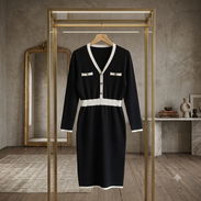Vestido ajustado de punto acanalado estilo cárdigan - GRACE KARIN XL 25 - Img 57754367