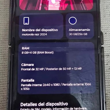 Vendo Motorola Razr 2024, casi nuevo, en 350 USD. - Img 127677529