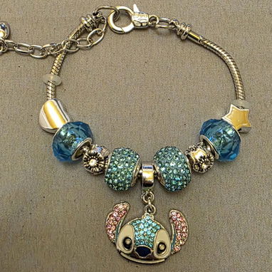 Pulsera de Stitch, imitación Pandora - Img 113565544