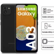 100USD-TELEFONO CELULAR Samsung Galaxy A03 (3/32GB)+ Mica + forro - Img 45635249