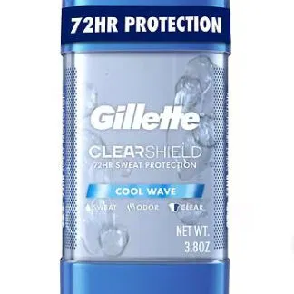 Gillette Clear Gel – Desodorante Antitranspirante para Hombre | 72 Horas - 4/7