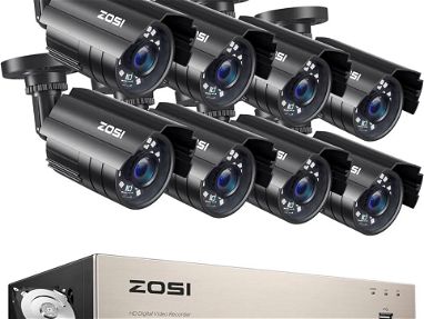Siatema de 8 cámaras, kit completo zosi - Img main-image-45663428