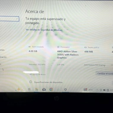 Laptop HP 14” - 4/6