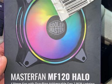 FAN COOLER MASTER RGB MASTERFAN MF 120 HALO - Img main-image