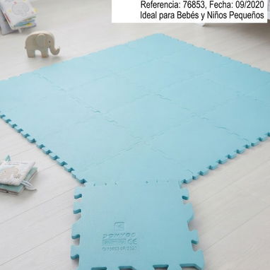 Alfombra de gateo y primeros pasos para bebé (25 piezas) - 2/2