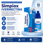 Simpiox® Ivermectina Invermectina Antiparasitario Piojos y liendres liendras Pediculosis Sarna Escabiosis - Img 57400595